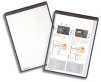 TARIFOLD - Tarifold Manyetik Poşet Şeffaf/Siyah 5'Li