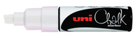 UNI-BALL - Uni PWE-8K Chalk 8.0mm S.Tahta Markörü Beyaz