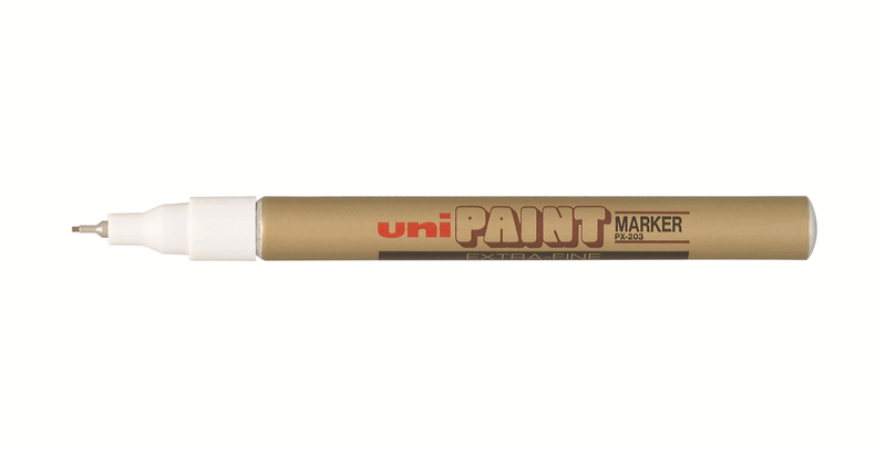 Uni-Ball Paint Marker 0,8mm Boyama Markörü Altın