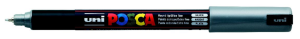 Uni-Ball Pc-1Mr Posca Poster Markör 0,7mm Gümüş