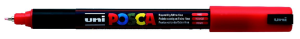 Uni-Ball Pc-1Mr Posca Poster Markör 0,7mm Kırmızı