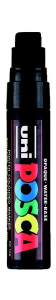 Uni-Ball Posca 15,0mm Su Bazlı Poster Markör Siyah