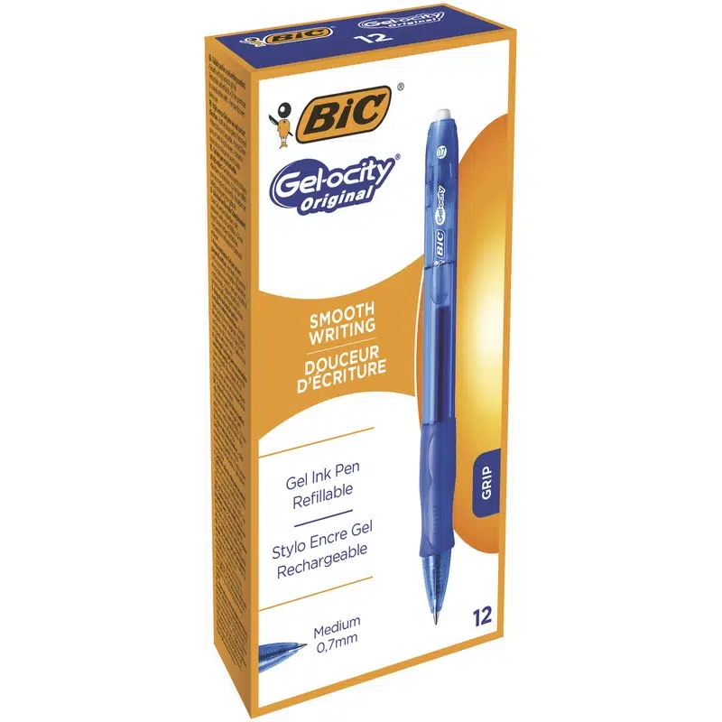 Bic Gelocity Original Jel Kalem 12'li Mavi
