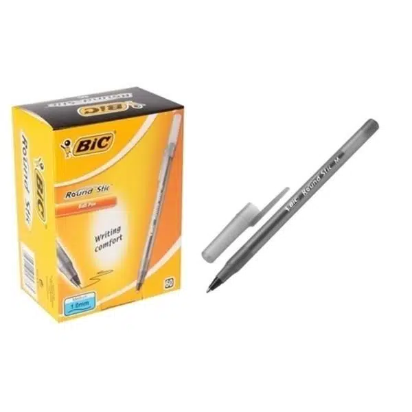 Bic Round Stic Tükenmez 60'lı Siyah