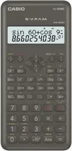 Casio FX-82MS-2-W Finansal Hesap Makinesi 10+2 Haneli Siyah