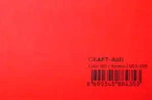 Craft and Arts Fon Kartonu 160gr 50x70 Kırmızı