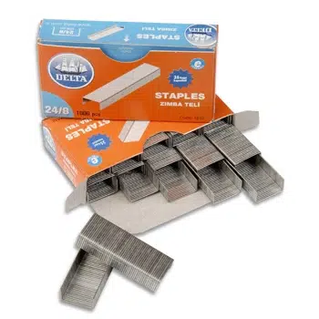 Delta 1522 Zımba Teli 24/8 Beyaz 1000'Li
