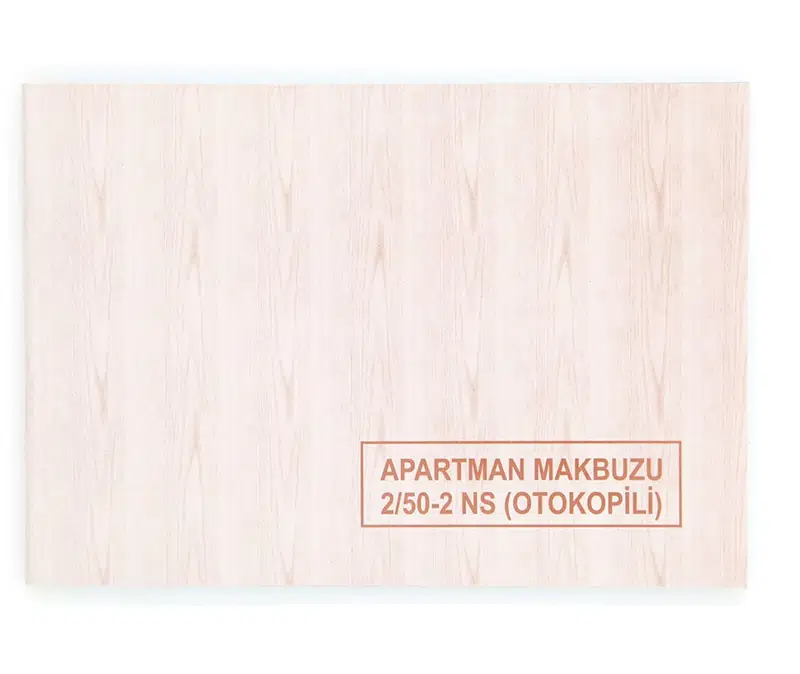 Dilman 2/50 Apartman Makbuzu 2 Nüsha