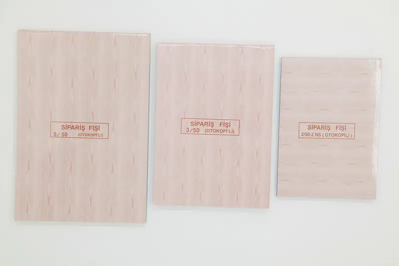 Dilman 2/50 Sipariş Fişi 2 Nüsha