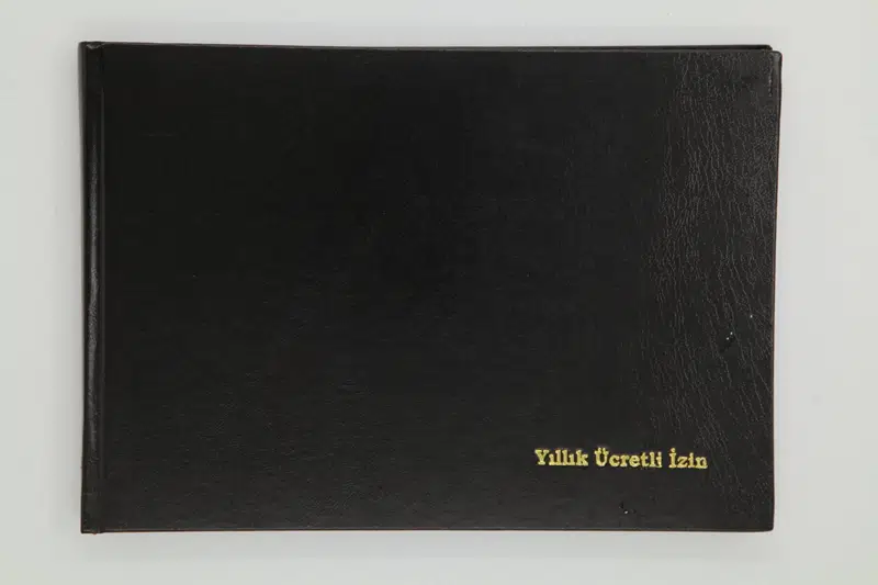 Dilman 20x28,5 Yıllık Ücretli İzin Defteri Ciltli 96yp Yatay