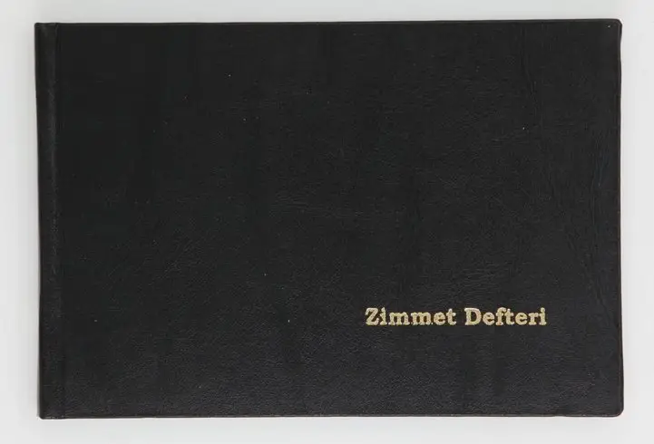 Dilman 22x32 Zimmet Defteri Büyük Ciltli 96yp