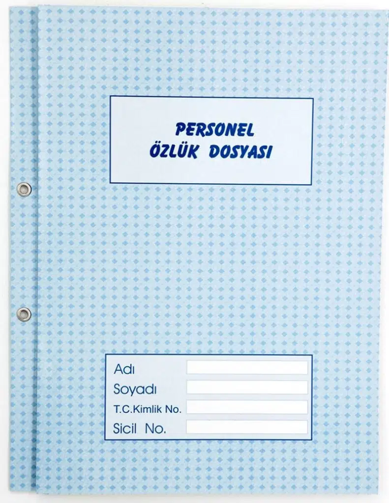 Dilman A4 Cari Hesap Klasörü Yedeği 100yp
