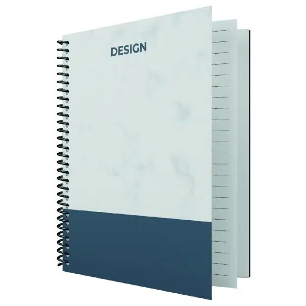 Dilman A4 Design Spiralli Defter 120yp Çizgili