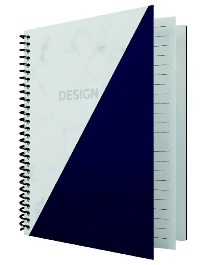 Dilman A4 Design Spiralli Defter 120yp Kareli