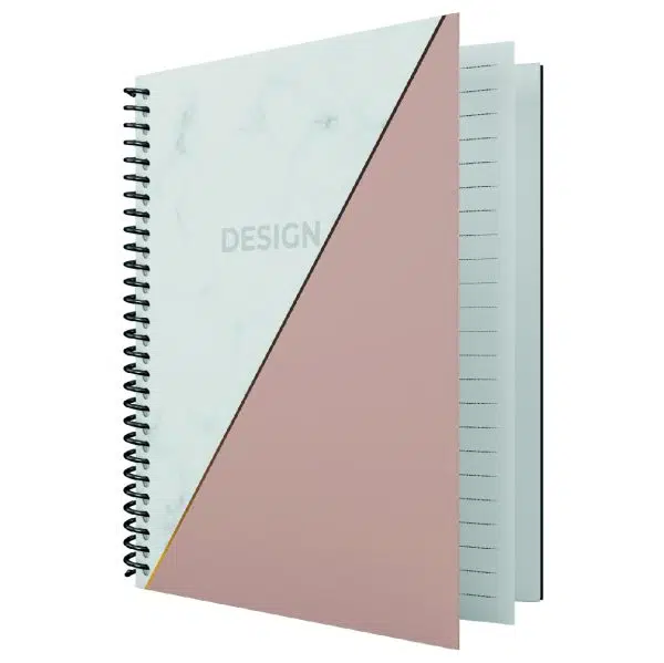 Dilman A4 Design Spiralli Defter 160yp Kareli