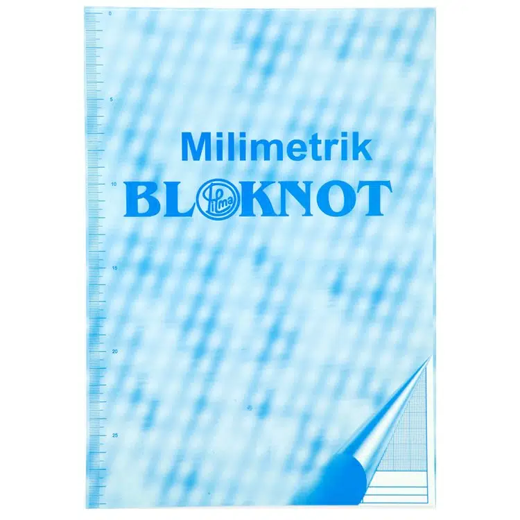 Dilman A4 Milimetrik Blok Mavi 30yp