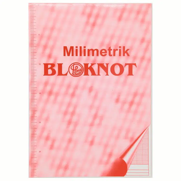 Dilman A4 Milimetrik Blok Pembe 30yp