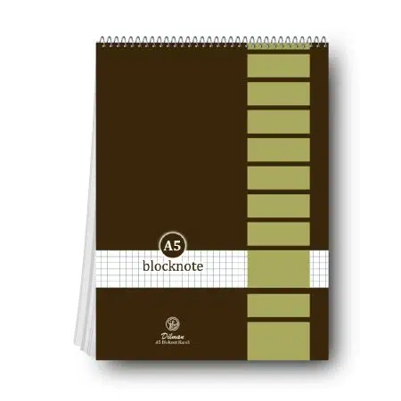 Dilman A4 Spiralli Bloknot 40yp Düz