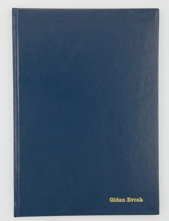 Dilman Giden Evrak Defteri Ciltli 192yp (22,5x32cm)
