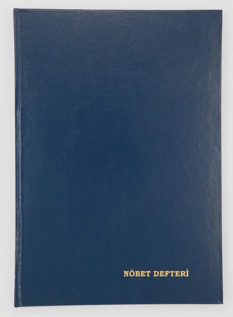 Dilman Nöbet Defteri (Okul) Ciltli 96yp