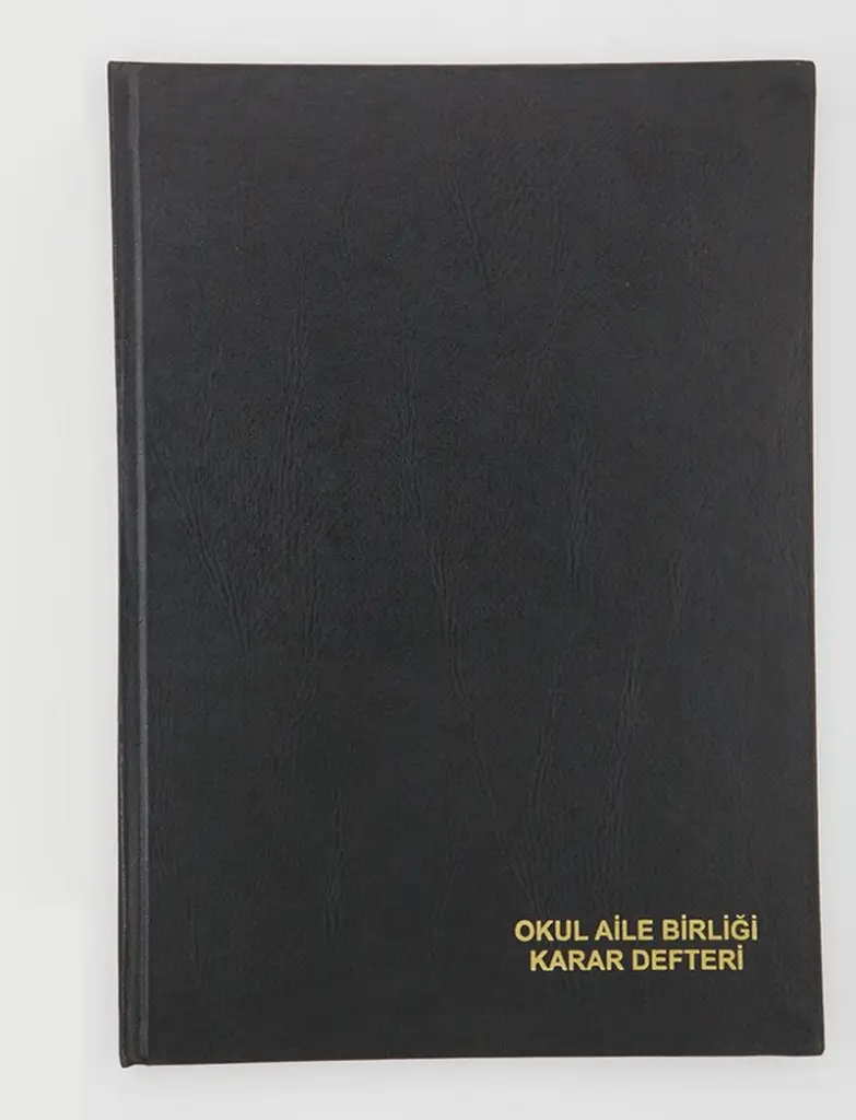Dilman Okul Aile Birliği Karar Defteri Ciltli 96yp
