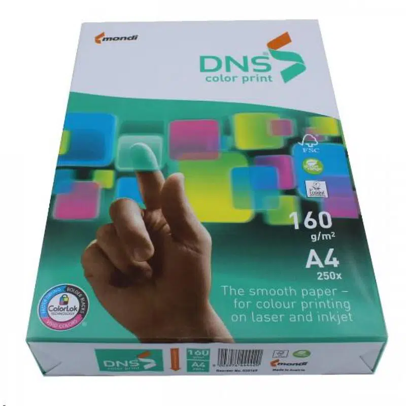 Dns Color Print A4 Fotokopi Kağıdı 160gr 250'li