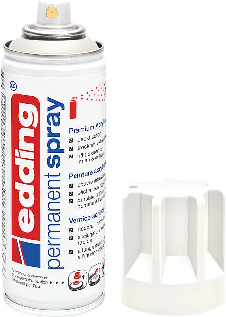 Edding 5200 Permanent Akrilik Spray Traffic White (922)