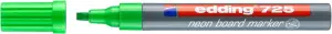 EDDING 725 BEYAZ TAHTA KALEMİ FOSFORLU YEŞİL