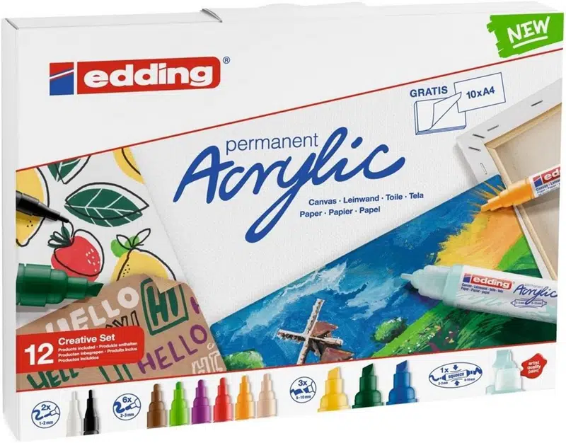 EDDING AKRİLİK YARATICI SET BASIC