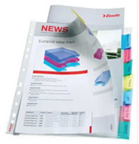 Esselte 414150 Ayraçlı Poşet 8 Sayfa