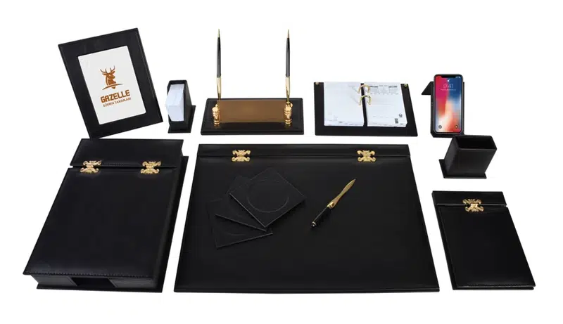 GÜLPAŞ SÜMEN TAKIMI LÜKS DERİ 12 PARÇA