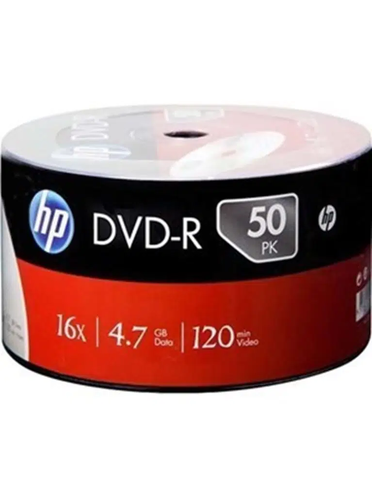 HP DVD-R 16x 4.7 GB 50'Lİ SHRİNK