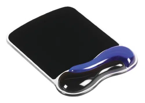 Kensington Entegre Bilek Destekli Duo Jel Mouse Pad, Mavi-Siyah (62401)