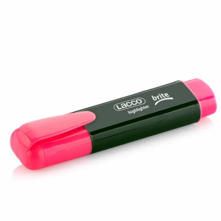 Lacco 210 Brite Fosforlu Kalem Pembe