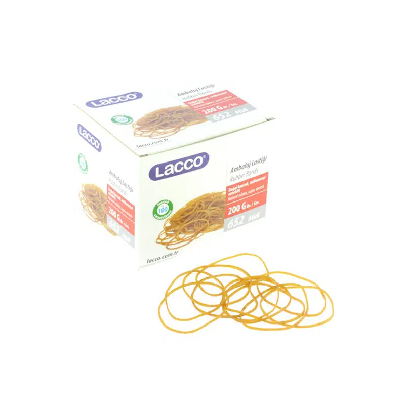 Lacco 652 Ambalaj Lastiği Midi 200gr %100 Kauçuk