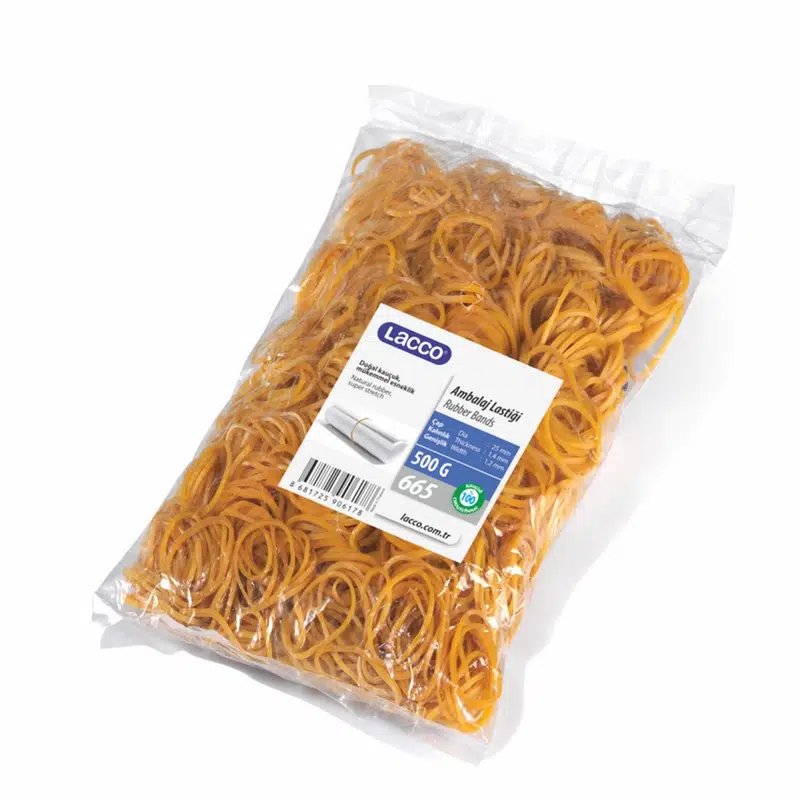 Lacco 665 Ambalaj Lastiği Mini 500gr %100 Kauçuk