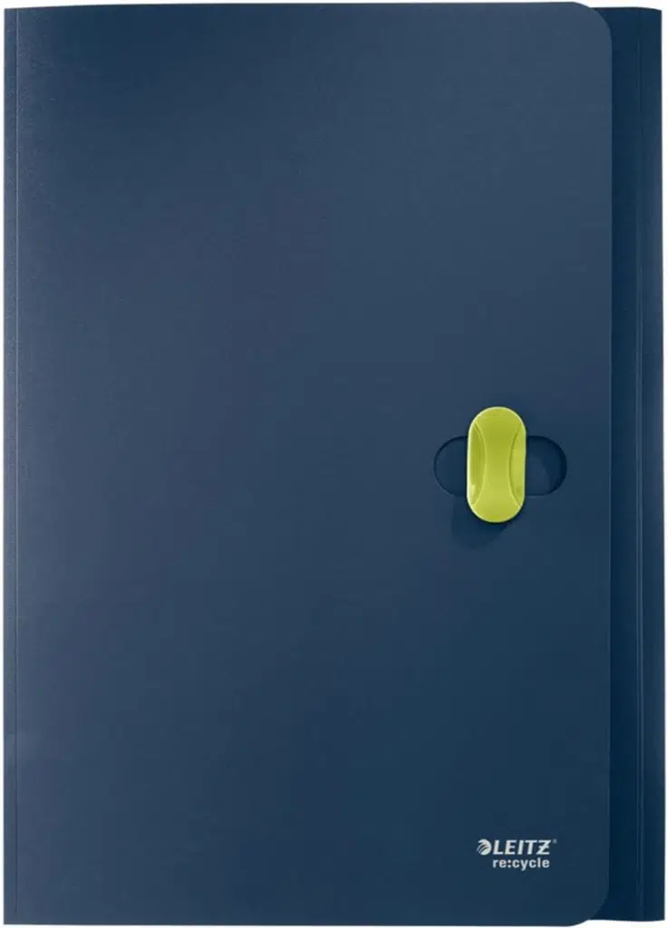 Leitz 4622 Recycle İnce Dosya A4 PP Lacivert (46220069)