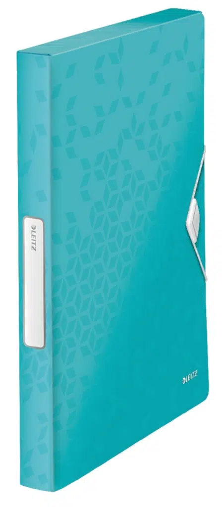 Leitz 4629 Active WOW Kalın Lastikli Dosya Metalik Buz Mavisi (46290051)