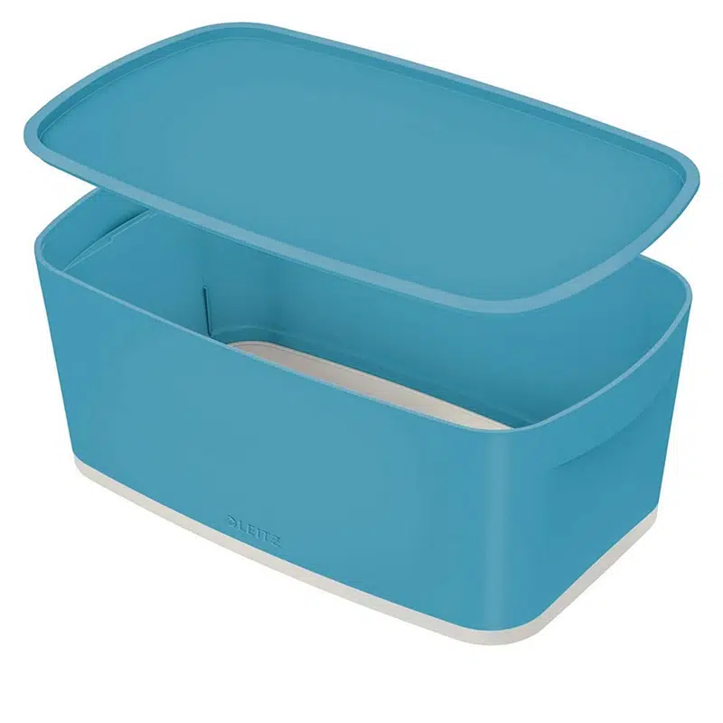 Leitz 5263 Cosy MyBox® Kapaklı Küçük Saklama Kutusu Mavi (52634061)