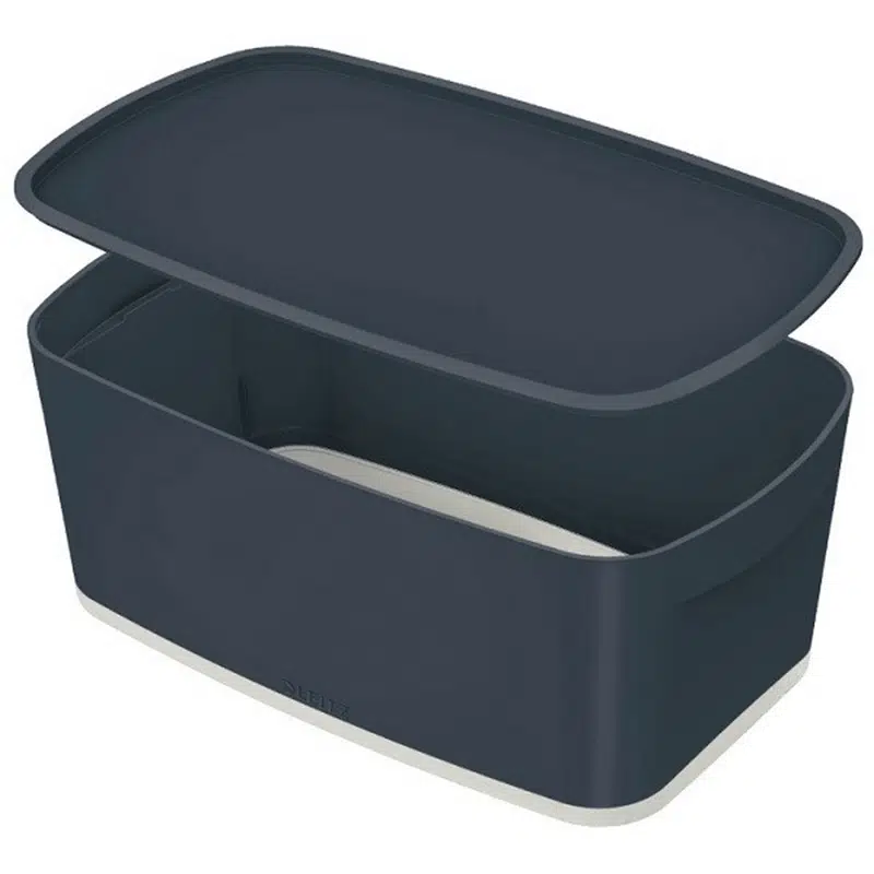 Leitz 5263 MyBox® Cosy Kapaklı Küçük Saklama Kutusu Gri (52634089)