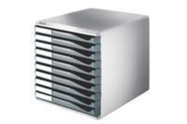 Leitz 5281 10 Çek.Evrak Rafı Gri