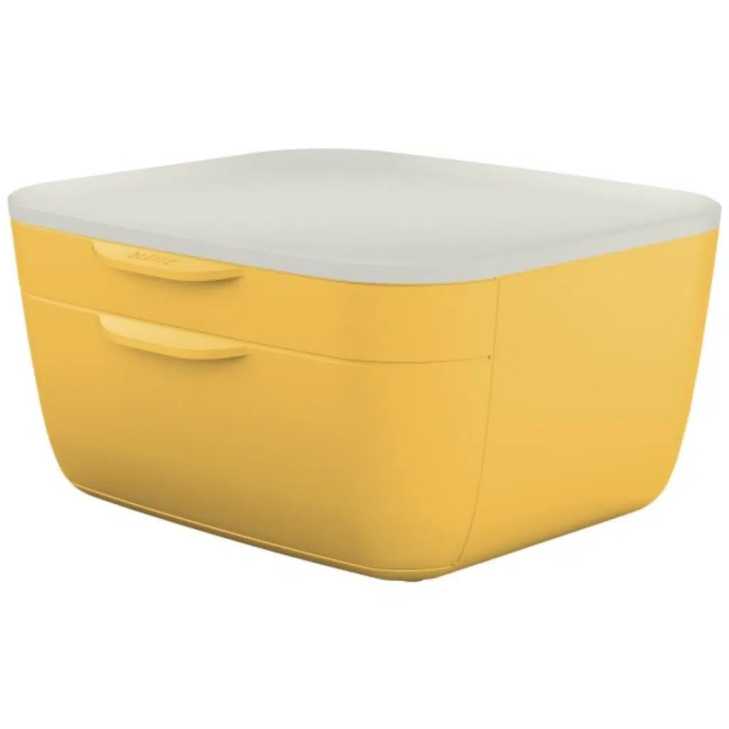 Leitz 5357 Cosy Çekmeceli Evrak Rafı Sarı (53570019)