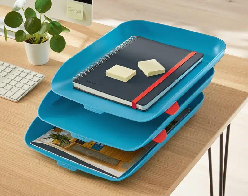 Leitz 5358 Cosy Evrak Rafı Mavi (53580061)