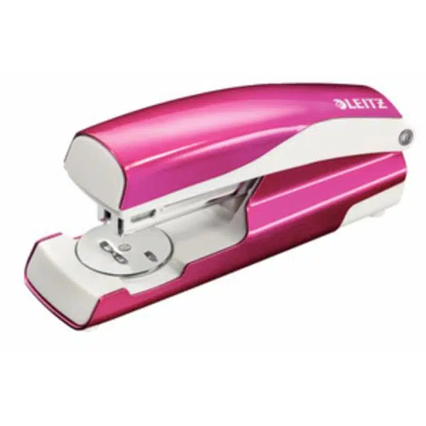 Leitz 5502 WOW Zımba Makinesi Metalik Pembe 30Syf