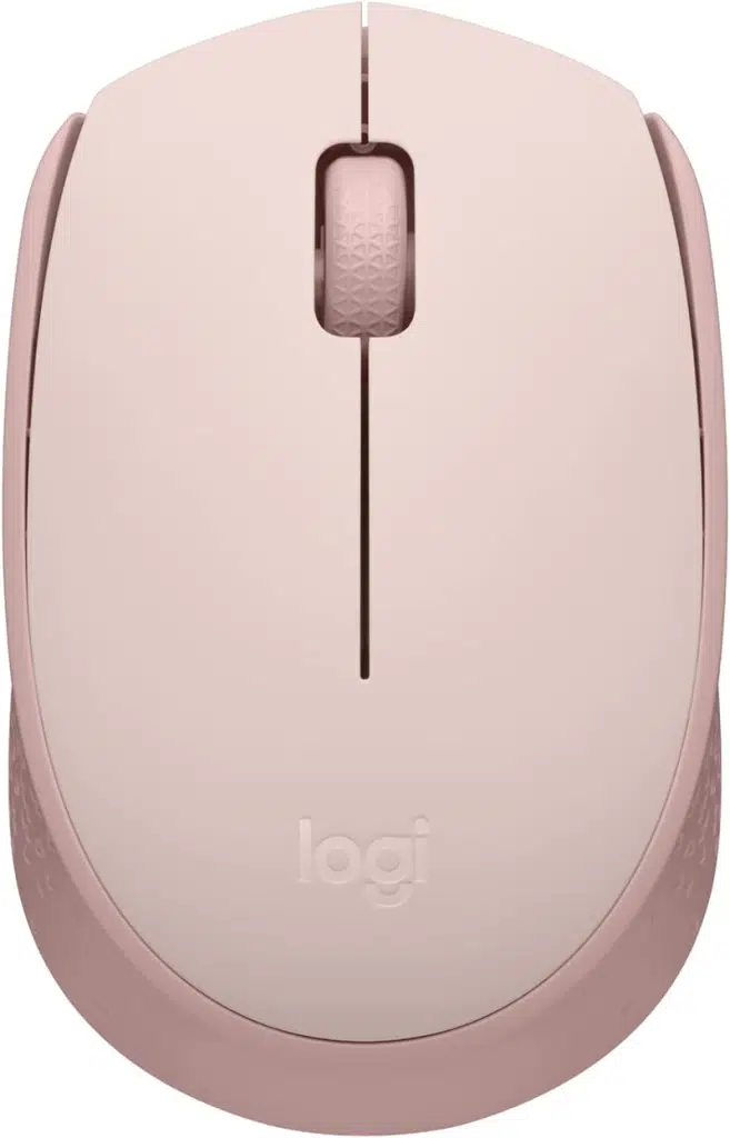 Logitech M171 Kablosuz Optical Mouse Pembe