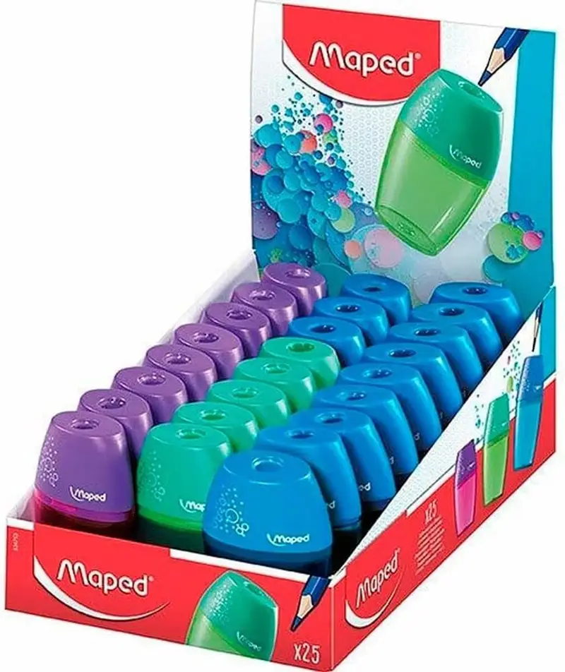 Maped 534753ZG Shaker Tek Delikli Kalemtraş (Kutulu)