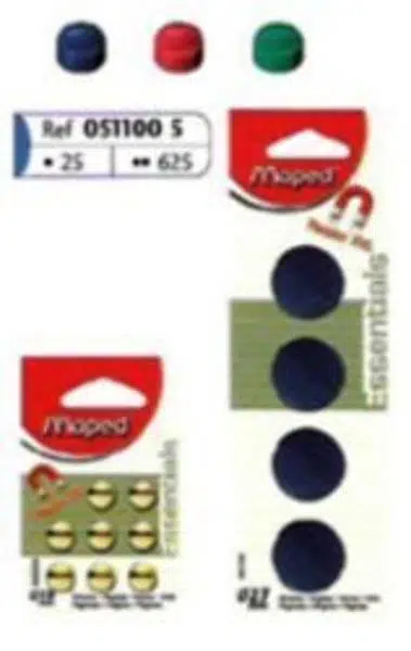 Maped 051100 Standart Mıknatıs 10mm 8'li
