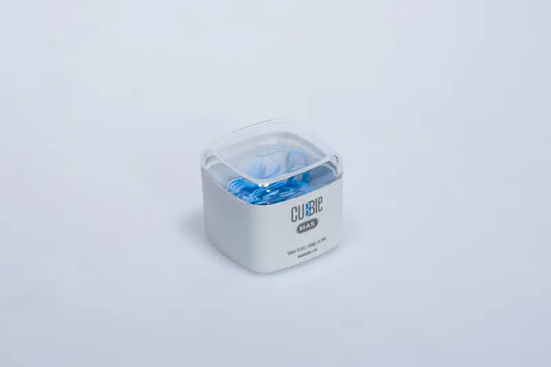 Mas 1264 Cubbie Renkli 28mm Ataş Mavi