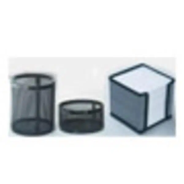 Mas 505 Perfore Uclu Set Siyah