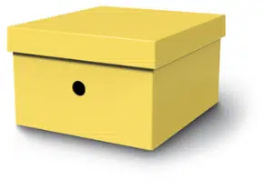 Mas 8224 Rainbow Karton Kutu Sarı